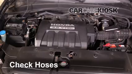 2008 Honda Pilot EX-L 3.5L V6 Hoses Check Hoses
